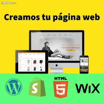 Creamos tu página web profesional