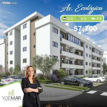 Venta de apartamentos en proyecto ubicado en av. ecolÓgica