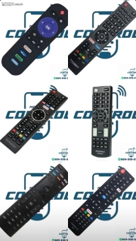 Todo tipo de controles para televisores smart tv desde 600 pesos