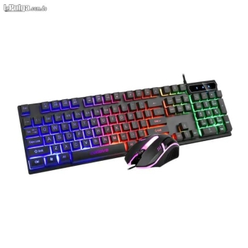 Combo teclado más un mause gamer