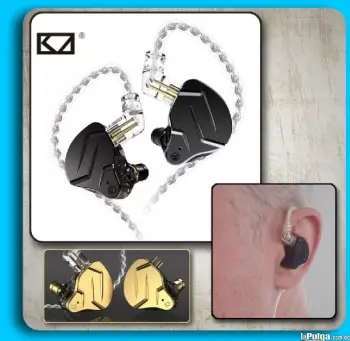 Auricular profesional kz zsn pro x monitor para musicos