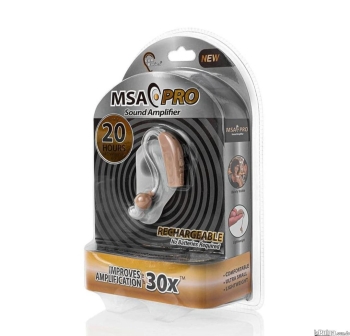 Audífono amplificadores para sordos recargable msa pro 30x