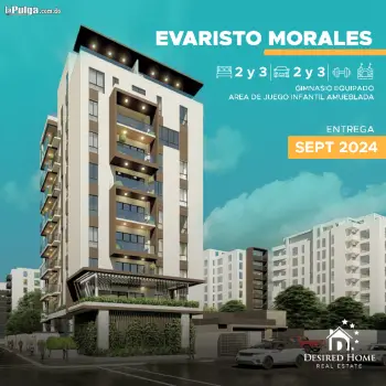 Apartamento en sector dn - evaristo morales 3 habitaciones 3 parqueos