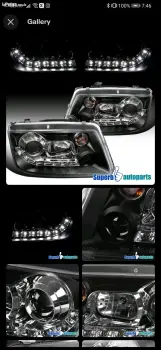 Luces spec d tunning para vw jetta mk4 2000.2005 en higey