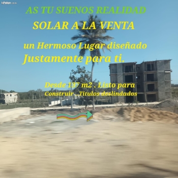 Un solar de 150 m2 para construir la casa de tu sueños  realidad