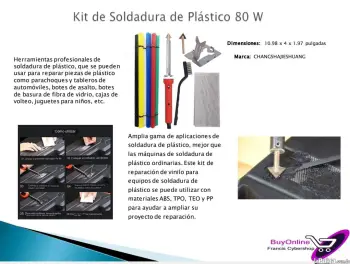 Kit de soldadura de plástico 80w