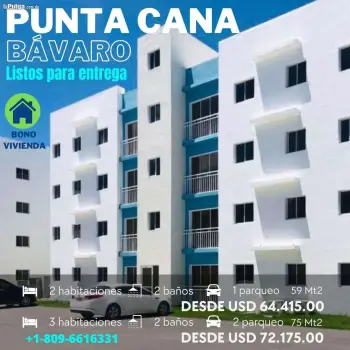 Concepto residencial en el área de la ciudad bávaro-punta cana.