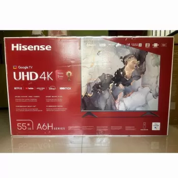 Hisense 55 smart tv 4k control de voz y bluetooth android