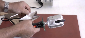 Selladora de plastico manual tipo rodillo