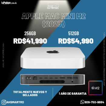Vendo apple mac mini m2 256gb 512gb sellados nuevos ultimo modelo 2023