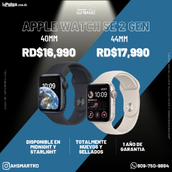 Vendo apple watch se 2 gen 40mm 44mm gps sellados nuevos