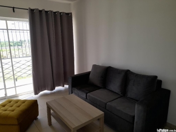 Sofa gris 190 en residencial bavaro