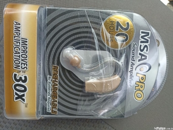 Audífonos amplificadores auditivos para sordos  msa pro 30x  prótesi