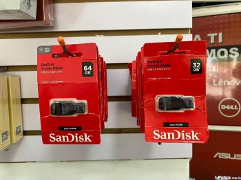 Memoria sandisk usb 2.0 flash drive 32gb y 64gb
