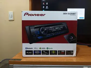 Radio pioneer deh-s4250bt nuevo con bluetooth y usb cd mp3 4 rca