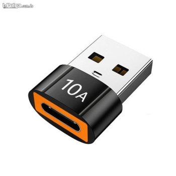 Adaptador usb a tipo c 3.0 10a usb-macho / tipo c-hembra