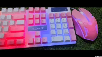 Teclado y mauser gamer varios colores