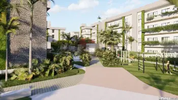 Apartamento en sector punta cana-vista avalon 2 habitaciones  parqueos