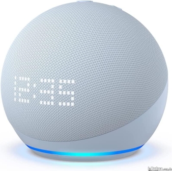 Echo dot con reloj 5ta generación 2022 parlante inteligente