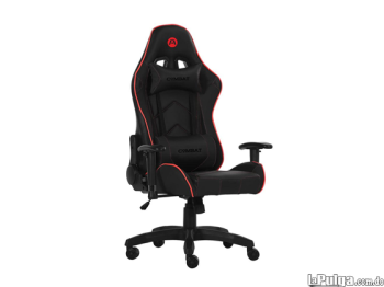 Silla gaming negra