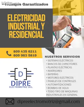 Electricidad industrial y residencial