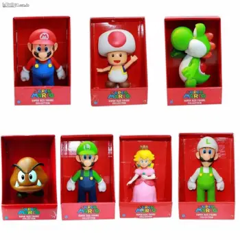 Super mario bros size xl pvc figura de acción colección modelo jugue