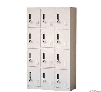 Locker casillero de metal 12 puertas mueble metalico