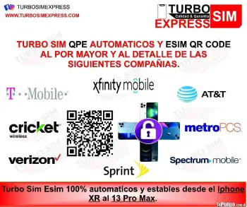 Turbo sim esim automático