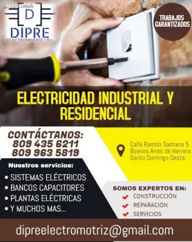 Electricidad industrial y residencial