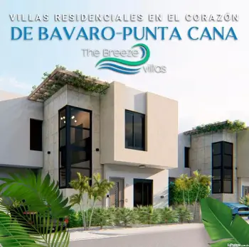 The breeze villas residenciales ubicadas en el corazón de bávaro