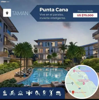 Venta de apartamento en sector higuey punta cana