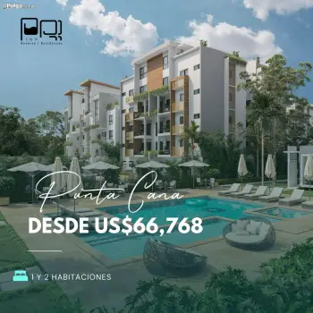 Venta de apartamento en sector bávaro - veron