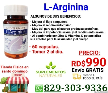 Arginina l-arginine aminoácidos esenciales venta de vitaminas y miner