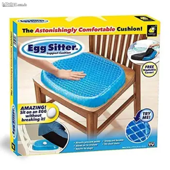 Cojín de gel de apoyo para asiento de oficina en casa egg sitter