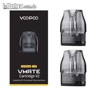 Cartucho voopoo vmate v2 pod 2pcs vape vaper