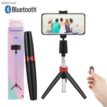 Selfie stick 3 en 1 inalámbrico bluetooth mini trípode plegable mono