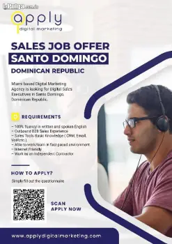 Digital sales job santo domingo