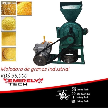 Molino moledora triturador de granos cafe harina trigo maiz industrial