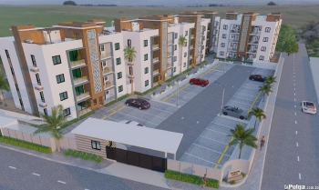 Apartamento en sector sdn - villa mella 3 habitaciones 1 parqueos