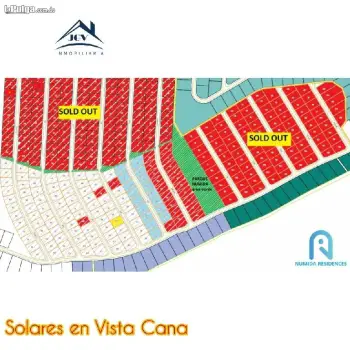 Solares en vista cana