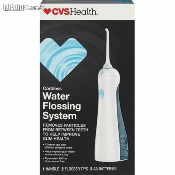 Flosser sistema de limpieza dental inalambrico hilo dental de agua cvs