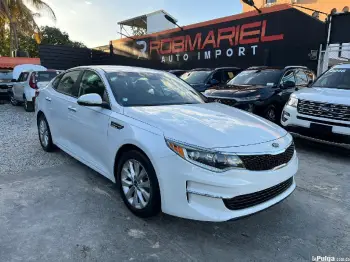 Kia optima lx 2017 blanco recien importado