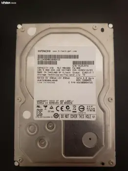 Disco duro hitashi sata de 3tb usado