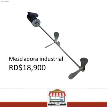 Mezcladora motor agitador batidora electrica industrial de liquidos