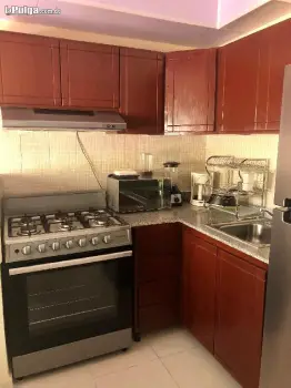 Alquilo apartamento amueblado de 3 habitaciones autopista duarte km.18