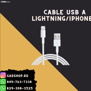 Cable usb a lightning