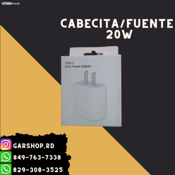 Cabecita  fuente tipo c 20w