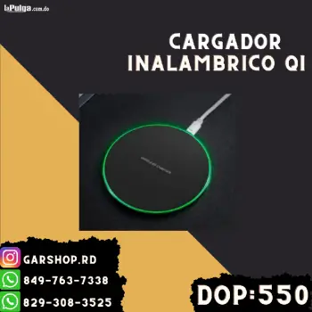 Cargador inalambrico 10w