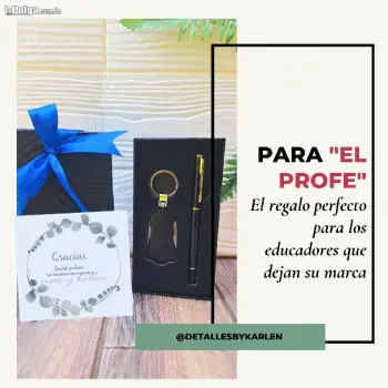 Regalo llavero lapicero hombre regalo profesor