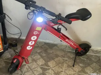 Patineta eléctrica con asiento